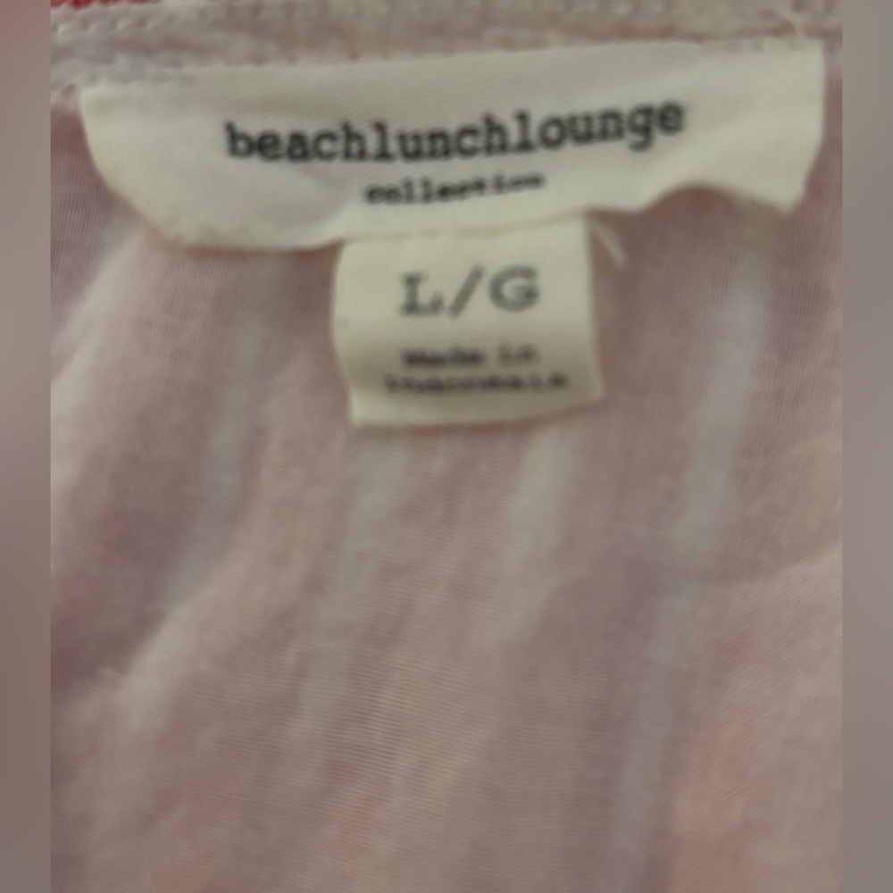 Beach Lunch Lounge Punk and White Striped Sleeveless Dress - Picture 5 of 6